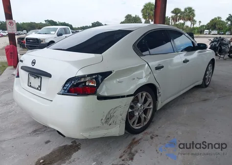 2014 Nissan Maxima 3.5 S z USA, uszkodzony, nr VIN 1N4AA5AP3EC478662